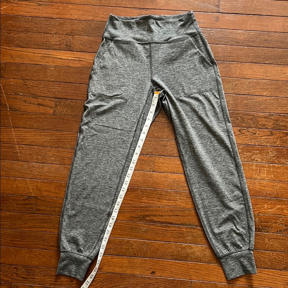 Lululemon Athletica Gray Joggers with Tapered Legs